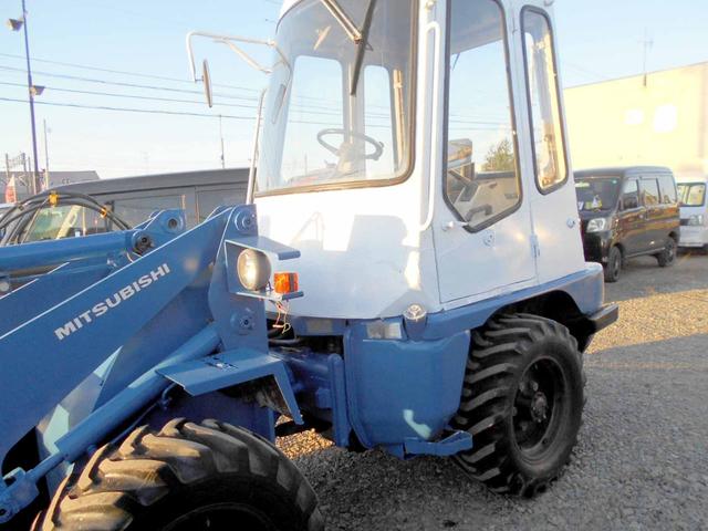 日本 　４ＷＤ　三菱　ＷＳ２１０　タイヤショベル　ホイールローダー　カサ増しバケット（5枚目）