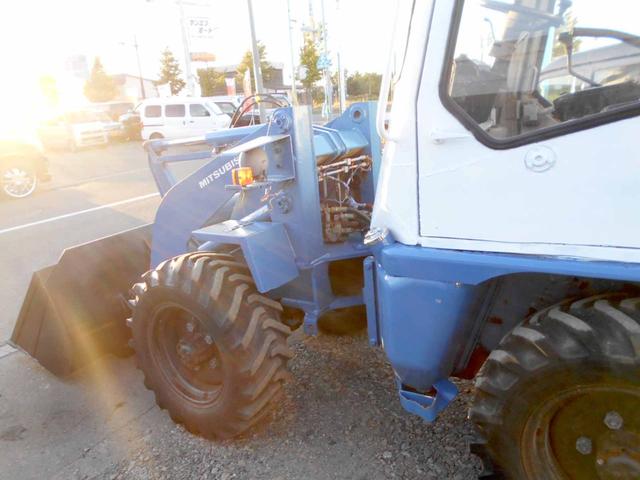 日本 　４ＷＤ　三菱　ＷＳ２１０　タイヤショベル　ホイールローダー　カサ増しバケット（8枚目）