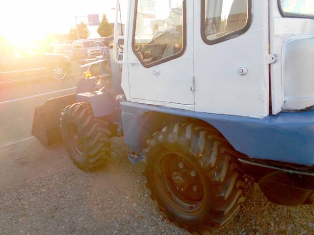 日本 　４ＷＤ　三菱　ＷＳ２１０　タイヤショベル　ホイールローダー　カサ増しバケット（9枚目）