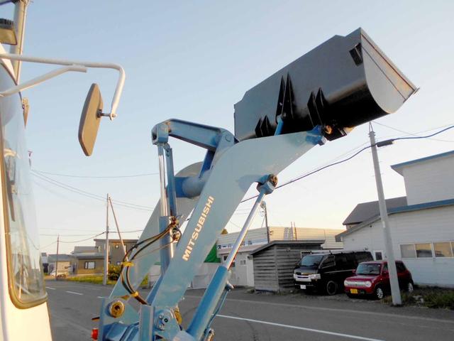 日本 　４ＷＤ　三菱　ＷＳ２１０　タイヤショベル　ホイールローダー　カサ増しバケット（27枚目）
