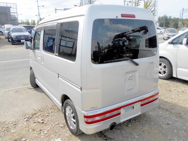 アトレーワゴン カスタムターボＲ　４ＷＤ　６６０カスタムＲターボ　修復歴無し　タイミンングベルト交換済（8枚目）