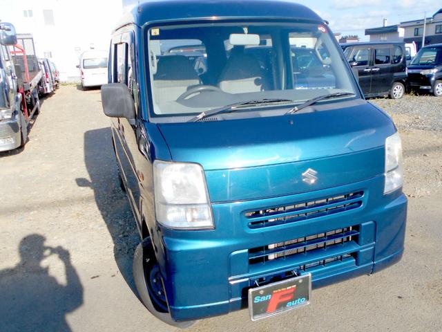 エブリイ ＰＣ　切替式パートタイム４ＷＤ　６６０ＰＣ　両側スライド　マニュアル車　走行４９０００キロ　リアヒーター（12枚目）