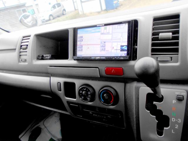 ハイエースバン ＳロングＤＸ　４ＷＤ　２．５ＤＴ　Ｓロング　スポイラー　ＬＥＤヘッド＆フォグ　１００Ｖ電源　１オーナー車　タイミングベルト交換済　エンジンスターター（41枚目）