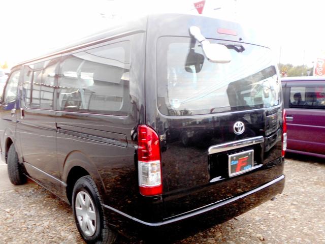 ハイエースワゴン DX 4WD 4型バットフェイス&テール スポイラー LEDヘッドライト&フォグ リアヒーター&クーラー 走行85000キロ 10人乗り(13枚目)