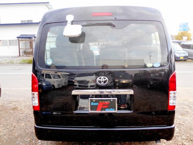 ハイエースワゴン DX 4WD 4型バットフェイス&テール スポイラー LEDヘッドライト&フォグ リアヒーター&クーラー 走行85000キロ 10人乗り(15枚目)