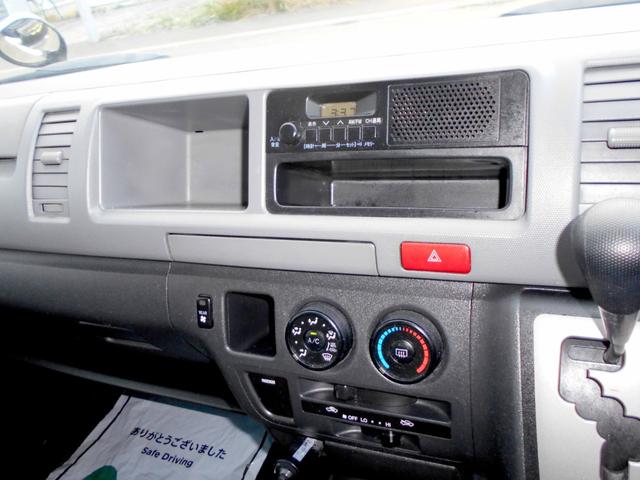 ハイエースワゴン DX 4WD 4型バットフェイス&テール スポイラー LEDヘッドライト&フォグ リアヒーター&クーラー 走行85000キロ 10人乗り(54枚目)