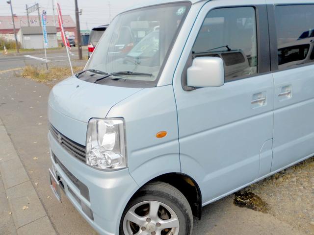 エブリイワゴン ＪＰターボ　４ＷＤ　６６０ＪＰターボ　両側スライド　修復歴無し　タイミングベルトチェーン　リアヒーター（2枚目）