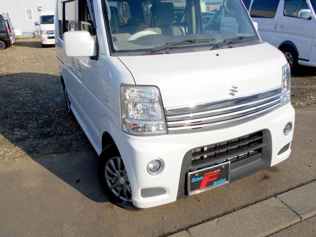 エブリイワゴン ＰＺターボスペシャル　４ＷＤ　６６０ＰＺターボスペシャル　両側電動パワースライド　修復歴無し　走行７８０００キロ　リアヒーター　タイミングベルトチェーン　ＨＩＤ（17枚目）