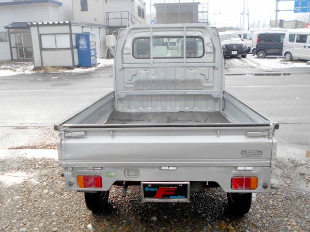 キャリイトラック ＫＣエアコン・パワステ　４ＷＤ　６６０ＫＣ　パワステ　エアコン付　３方開　走行３８０００キロ（11枚目）
