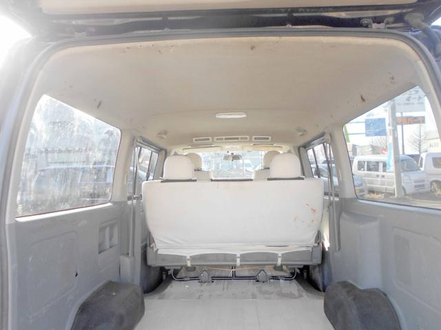 ハイエースバン ロングスーパーＧＬ　４ＷＤ　５ドア　２．５ＤＴ　両側スライド　４型フェイス＆スポイラー　ＬＥＤヘッド＆フォグ　革調シートカバー　エアロボンネット　リアヒーター＆クーラー　タイミングベルト交換済（42枚目）