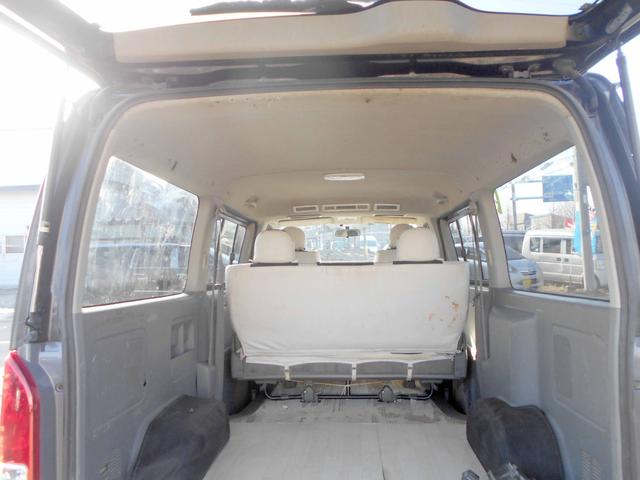 ハイエースバン ロングスーパーＧＬ　４ＷＤ　５ドア　２．５ＤＴ　両側スライド　４型フェイス＆スポイラー　ＬＥＤヘッド＆フォグ　革調シートカバー　エアロボンネット　リアヒーター＆クーラー　タイミングベルト交換済（43枚目）