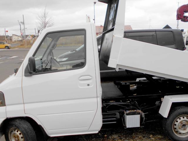 ミニキャブトラック 楽床ダンプ　４ＷＤ　６６０　ＰＴＯダンプ　エアコン＆パワステ付（4枚目）