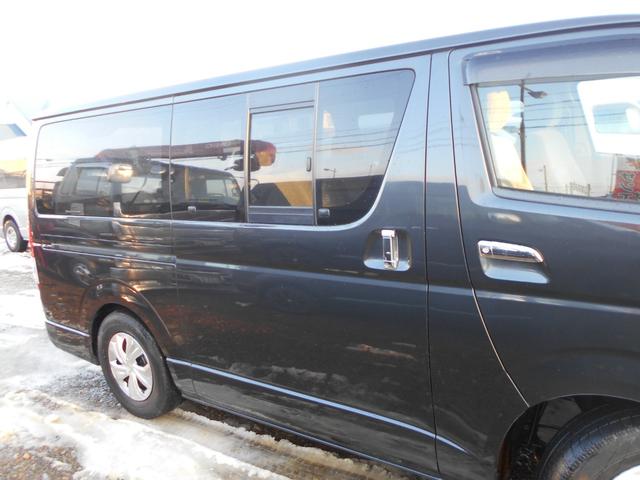 ハイエースバン ロングスーパーGL 2.5DT 4型フェイス スポイラー テール LEDヘッド&フォグ 木目調パネル コンビハンドル リアヒーター&クーラー ナビ バックカメラ(14枚目)