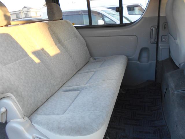 ハイエースバン ロングスーパーGL 2.5DT 4型フェイス スポイラー テール LEDヘッド&フォグ 木目調パネル コンビハンドル リアヒーター&クーラー ナビ バックカメラ(24枚目)