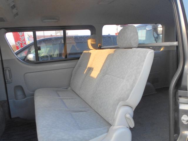 ハイエースバン ロングスーパーGL 2.5DT 4型フェイス スポイラー テール LEDヘッド&フォグ 木目調パネル コンビハンドル リアヒーター&クーラー ナビ バックカメラ(36枚目)