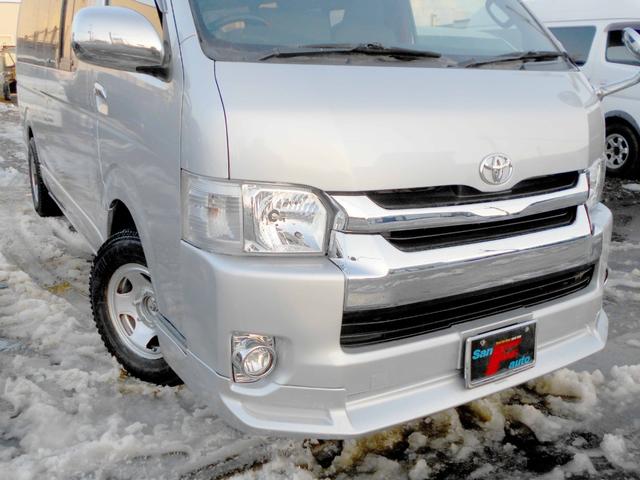 ハイエースバン SロングDX 4WD 2.5DT 4型フェイス&スポイラー テール 修復歴無し LEDヘッド&フォグ コンビハンドル 100V電源 リアヒーター 1オーナー車 ヒッチメンバー(26枚目)