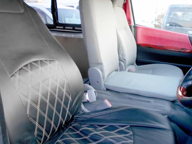 ハイエースバン SロングDX 4WD 2.5DT 4型フェイス&スポイラー テール 修復歴無し LEDヘッド&フォグ コンビハンドル 100V電源 リアヒーター 1オーナー車 ヒッチメンバー(31枚目)