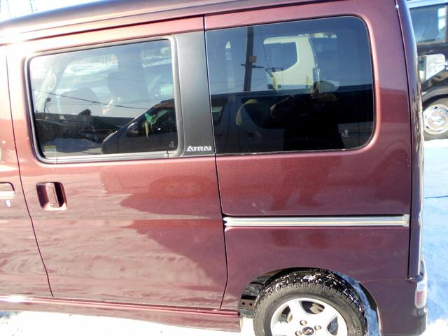 アトレーワゴン カスタムターボＲＳ　４ＷＤ　６６０ＲＳターボ　両側スライド　走行５４０００キロ　タイミングベルトチェーン　リアスポ（6枚目）