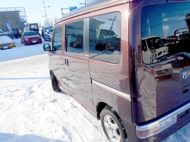 アトレーワゴン カスタムターボＲＳ　４ＷＤ　６６０ＲＳターボ　両側スライド　走行５４０００キロ　タイミングベルトチェーン　リアスポ（9枚目）