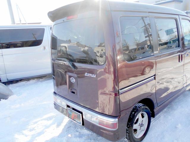 アトレーワゴン カスタムターボＲＳ　４ＷＤ　６６０ＲＳターボ　両側スライド　走行５４０００キロ　タイミングベルトチェーン　リアスポ（12枚目）