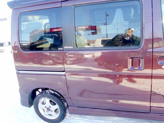 アトレーワゴン カスタムターボＲＳ　４ＷＤ　６６０ＲＳターボ　両側スライド　走行５４０００キロ　タイミングベルトチェーン　リアスポ（15枚目）