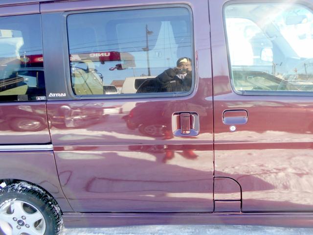 アトレーワゴン カスタムターボＲＳ　４ＷＤ　６６０ＲＳターボ　両側スライド　走行５４０００キロ　タイミングベルトチェーン　リアスポ（16枚目）