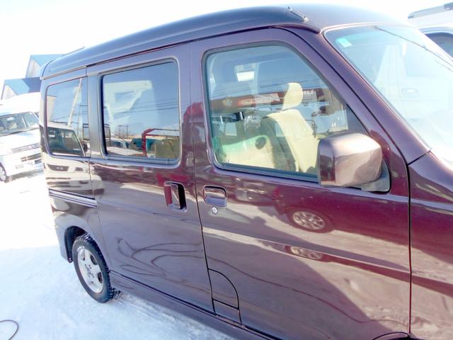 アトレーワゴン カスタムターボＲＳ　４ＷＤ　６６０ＲＳターボ　両側スライド　走行５４０００キロ　タイミングベルトチェーン　リアスポ（18枚目）