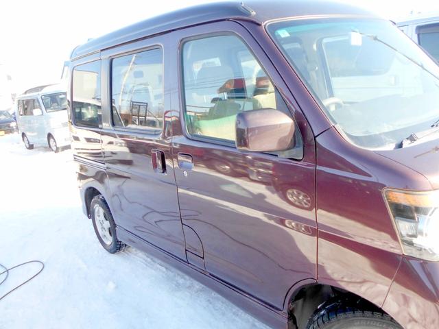 アトレーワゴン カスタムターボＲＳ　４ＷＤ　６６０ＲＳターボ　両側スライド　走行５４０００キロ　タイミングベルトチェーン　リアスポ（19枚目）