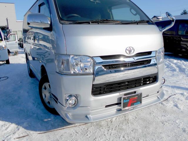 レジアスエースバン ロングスーパーＧＬ　４ＷＤ　２．５ＤＴ　スーパーＧＬ　４型フェイス＆スポイラー　ＬＥＤヘッドライト＆フォグ　１００Ｖ電源　バックカメラ　ＥＴＣ　リアヒーター＆クーラー　タイミングベルト交換済　夏冬タイヤ付（21枚目）