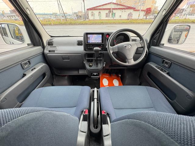 ハイゼットカーゴ クルーズターボ　事故無　４ＷＤ　錆少ない本州仕入　ＴＵＲＢＯ　地デジナビ　電動格納ミラー　ＥＴＣ　全磨き済　エンジンオイル交換　オイルエレメント交換　ＡＴＦ交換（12枚目）