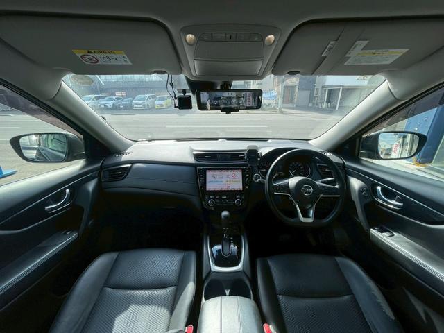 エクストレイル 20Xi ハイブリッド 4WD ドライブレコーダー ETC 全周囲カメラ クリアランスソナー オートクルーズコントロール レーンアシスト 衝突被害軽減システム ナビ TV オートライト LEDヘッドランプ 電動リアゲート(2枚目)