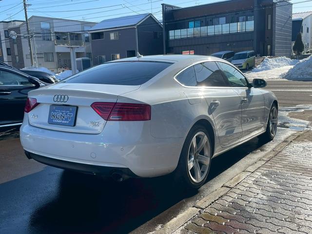 A5スポーツバック 2.0TFSIクワトロ 4WD ETC クリアランスソナー バックカメラ ナビ TV アルミホイール オートライト HID AT シートヒーター スマートキー アイドリングストップ 電動格納ミラー 盗難防止システム(17枚目)