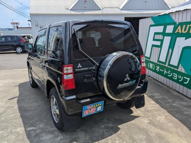パジェロミニ ナビエディションＶＲ　ターボ　切替４ＷＤ　ナビテレビ　ＣＤ　ＤＶＤ　シートヒーター　キーレス　フォグランプ　ドアバイザー　プライバシーガラス　ＡＢＳ　エアバッグ（2枚目）