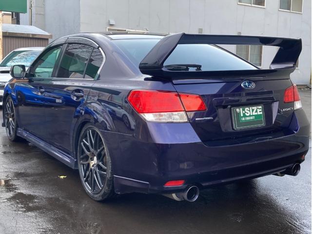 レガシィB4 2.5GT Sパッケージ 6MT フルエアロ ブリッツ車高調 ガナドールマフラー SーCRAFTリアスポイラー HKSエアクリ ディスプレイオーディオ レアマイスター20インチAW 取説 記録簿 道外仕入車(4枚目)