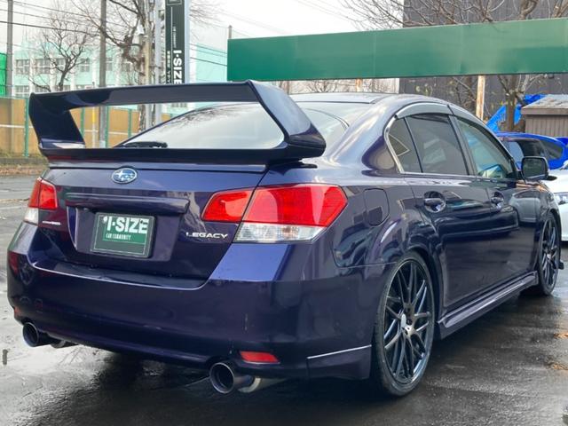 レガシィB4 2.5GT Sパッケージ 6MT フルエアロ ブリッツ車高調 ガナドールマフラー SーCRAFTリアスポイラー HKSエアクリ ディスプレイオーディオ レアマイスター20インチAW 取説 記録簿 道外仕入車(5枚目)