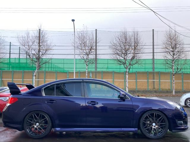レガシィB4 2.5GT Sパッケージ 6MT フルエアロ ブリッツ車高調 ガナドールマフラー SーCRAFTリアスポイラー HKSエアクリ ディスプレイオーディオ レアマイスター20インチAW 取説 記録簿 道外仕入車(6枚目)