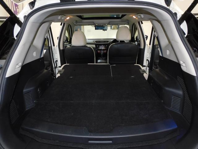 エクストレイル モード・プレミア　ハイブリッド　サンルーフアラウンドビューモニターバグガード踏み間違い防止機能メーカーＯＰナビパワーバックゲートハーフレザーシートシートヒーターパートタイム４ＷＤクルーズコントロールブラインドスポットモニター（19枚目）