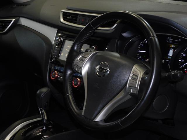 エクストレイル モード・プレミア　ハイブリッド　サンルーフアラウンドビューモニターバグガード踏み間違い防止機能メーカーＯＰナビパワーバックゲートハーフレザーシートシートヒーターパートタイム４ＷＤクルーズコントロールブラインドスポットモニター（25枚目）