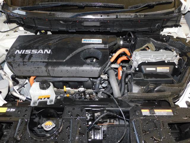 エクストレイル モード・プレミア　ハイブリッド　サンルーフアラウンドビューモニターバグガード踏み間違い防止機能メーカーＯＰナビパワーバックゲートハーフレザーシートシートヒーターパートタイム４ＷＤクルーズコントロールブラインドスポットモニター（32枚目）