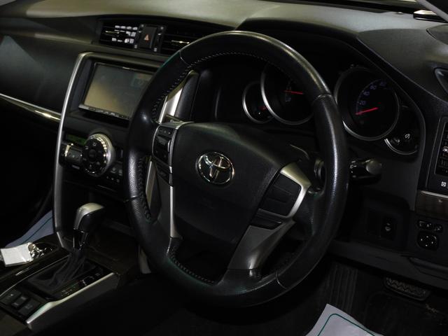 マークX 250G Four 社外19インチアルミフルエアロ寒冷地仕様パワーシートプッシュスタートスマートキーオートエアコンタイミングチェーンHIDエンジンスターター横滑り防止機能フォグランプワイパーデアイサー(22枚目)