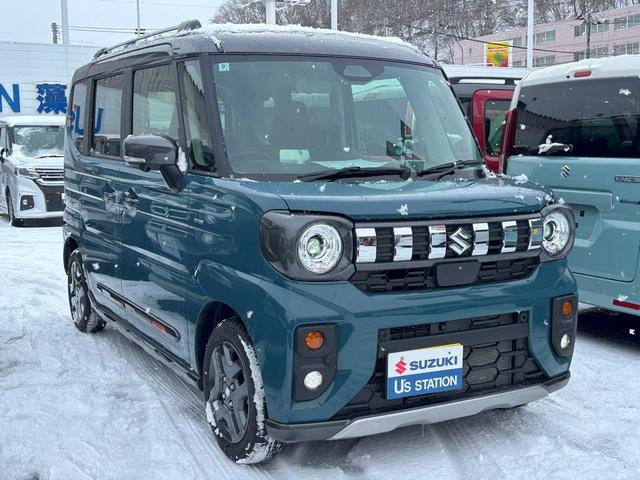 スペーシア ギア　ハイブリッドＸＺターボ　４ＷＤ　☆コネクト対応ナビ☆（3枚目）