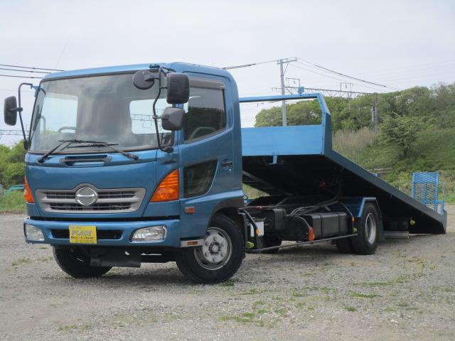 ヒノレンジャー 　積載車　ウィンチ　積載３．１トン　ラジコン　ワイドロング　搬送車　リモコン　キャリアカー（2枚目）