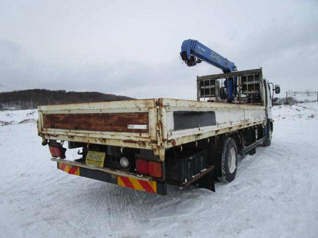 ヒノレンジャー 　クレーン　４段　タダノ製・ユニック　フックイン　積載２．７５トン　３方開・平ボディ（4枚目）