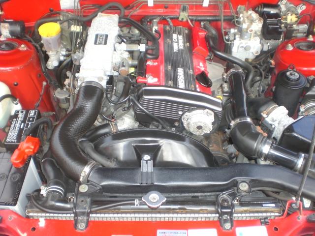 180SX タイプII ハイキャスII タイプII ハイキャスII フルエアロ エンケイ16AW ニスモローダウンサスキット 純正5速 LSD ETC ニスモシフトノブ Rフォグ クラリオンナビ/TV/USB CA18インタークーラーターボ(6枚目)