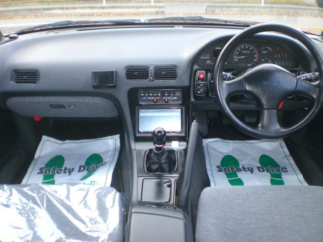 180SX タイプII ハイキャスII タイプII ハイキャスII フルエアロ エンケイ16AW ニスモローダウンサスキット 純正5速 LSD ETC ニスモシフトノブ Rフォグ クラリオンナビ/TV/USB CA18インタークーラーターボ(15枚目)
