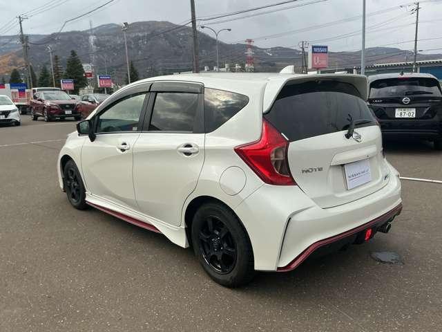 ノート 1.2 NISMO 夏冬純正アルミホイール バックモニター ECOモード イモビライザー 記録簿付き インテリキ- エアバック アルミ Wエアバック パワーステアリング キーレスエントリー フルオートエアコン ABS パワーウインドウ ワンセグTV ナビ&TV(13枚目)