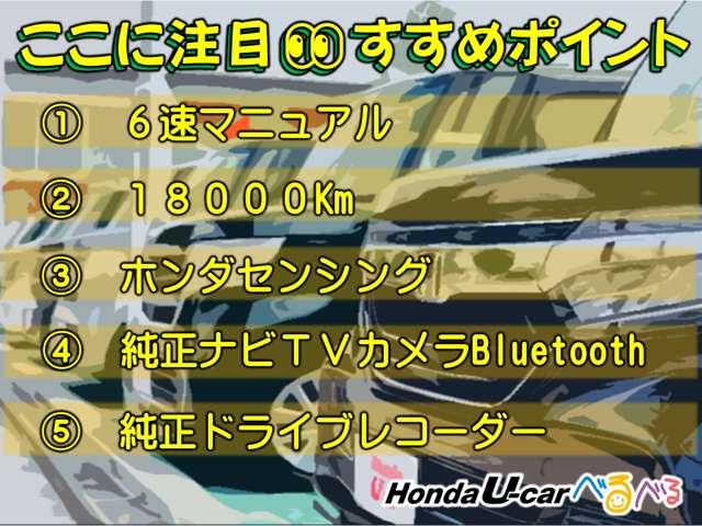 シビック ハッチバック　６ＭＴ　本州仕入れ　１８０００Ｋｍ　ナビ　ＴＶ　Ｂｌｕｅｔｏｏｔｈ（4枚目）