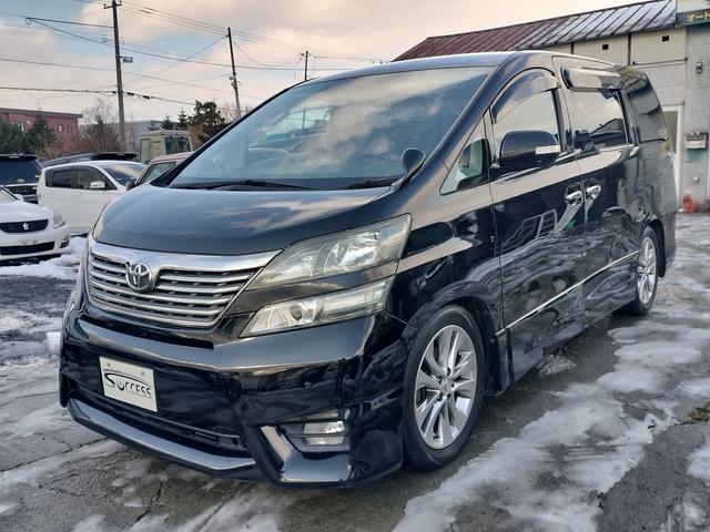 ヴェルファイア 2.4Z プラチナセレクションII 4WD 本州仕入れ 両側パワースライドドア パワーバックドア 純正アルミ SDナビ バックモニター タイミングチェーン(3枚目)