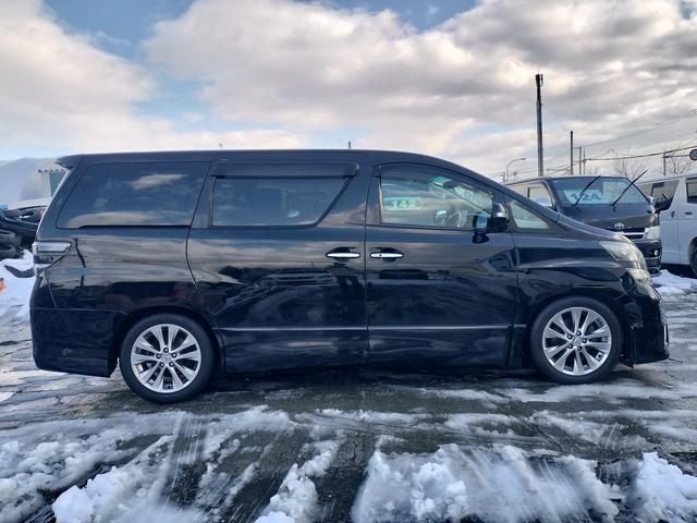 ヴェルファイア 2.4Z プラチナセレクションII 4WD 本州仕入れ 両側パワースライドドア パワーバックドア 純正アルミ SDナビ バックモニター タイミングチェーン(5枚目)