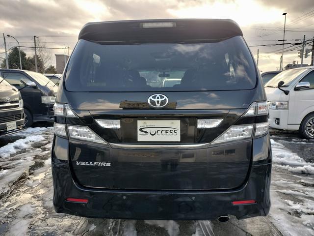 ヴェルファイア 2.4Z プラチナセレクションII 4WD 本州仕入れ 両側パワースライドドア パワーバックドア 純正アルミ SDナビ バックモニター タイミングチェーン(7枚目)